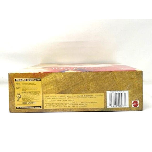 Jewel Princess 1996 Barbie Mattel 15826 - Picture 3 of 5